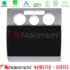 NAKAMICHI U-N84-VW1000 NAM5710 Series 8Core Android13 4+64GB VW Touran 2003-2011 Navigation Multimedia Tablet 10"