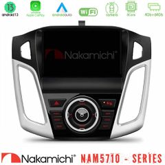 NAKAMICHI U-N84-FD0845 NAM5710 Series 8Core Android13 4+64GB Ford Focus 2012-2018 Navigation Multimedia Tablet 9"