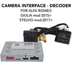 DIGITAL IQ AR 9851_CI - CAMERA INTERFACE for ALFA ROMEO mod. 2017-2024 with 6.5-8.8'' screen