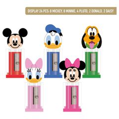 Disney assorted pencil sharpener with container