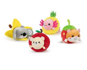 KAWAII - Fruits - Assortment of 4 Plushs 4 Models - 25cm