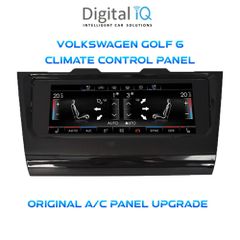 DIGITAL IQ CCP 746_CP (6.9") (PQ) CLIMATE CONTROL PANEL for VW GOLF 6 mod. 2008-2013