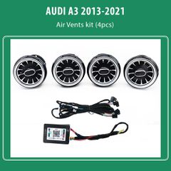 DIGITAL IQ DIQ AIRVENT AUDI A3 (8V-3) mod. 2013-2021 (Digital iQ Turbine Air Vent Ambient Light Kit for AUDI A3 8V mod. 2013-2021)