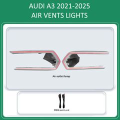 DIGITAL IQ DIQ AIRVENT AUDI A3 (8Y-2) mod. 2021-2025 (Digital iQ Turbine Air Vent Ambient Light Kit for AUDI A3 8Y mod. 2021-2025)
