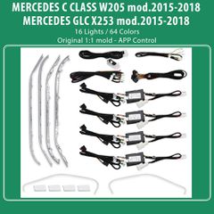 DIGITAL IQ DIQ AMBIENT 8161 DCIC - BENZ C (W205)-GLC (X253) (Digital iQ Ambient Light for BENZ C (W205) - GLC (X253) mod. 2015-2018 with 16 Lights)