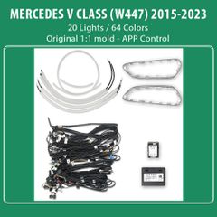 DIGITAL IQ DIQ AMBIENT 8173 DIO - BENZ V (W447) (Digital iQ Ambient Light for Mercedes V-Class (W447) mod. 2015-2024 with 20 Lights)