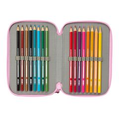 Snoopy triple pencil case 37pcs-thumb-4