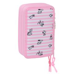 Snoopy triple pencil case 37pcs-thumb-1