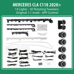 DIGITAL IQ DIQ AMBIENT 8179 A4 - MERCEDES CLA (C118) (Digital iQ Ambient Light for Mercedes CLA (C118) mod. 2020> with 36 Lights)