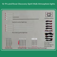DIGITAL IQ DIQ AMBIENT LR DISCOVERY L462 mod. 2016> (Digital iQ Ambient Light for LAND ROVER DISCOVERY mod. 2016> with 19 Lights)