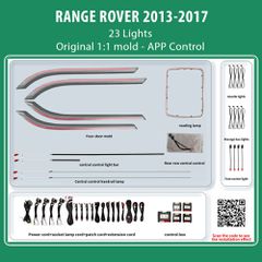 DIGITAL IQ DIQ AMBIENT LR RANGE ROVER (L405) SM mod. 2013-2017 (Digital iQ Ambient Light for LAND ROVER RANGE ROVER L405 mod. 2013-2017 with 23 Lights)