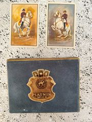 A historic double set of collectible Rococo playing cards (Rococo No. 2130), Piatnik