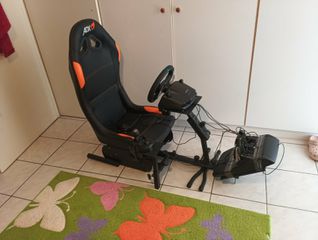 ΠΩΛΕΙΤΑΙ ΠΛΗΡΕΣ RACING SIMULATOR SETUP ΣΕ ΑΡΙΣΤΗ ΚΑΤΑΣΤΑΣΗ