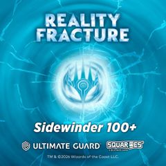 Ultimate Guard Sidewinder 100+ Xenoskin Magic: The Gathering "Reality Fracture" - Black Rare 1