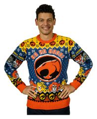 Thundercats Christmas Sweater Size M-thumb-4