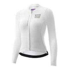 Rockbros 15110012003 ROAD TO SKY women's cycling jersey long sleeve S - white