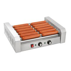 Μηχάνημα Επιτραπέζιο Hot Dog Roller Με 9 Κυλίνδρους 58x43x51,5Cm DYNAMIC - Καινούργιο.