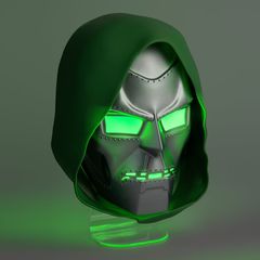 Dr. Doom Mask Light-thumb-4