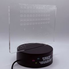 Space Invaders - Acrylic Lamp-thumb-1