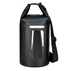 WNA-15L waterproof bag for a 15 l sup kayak with an RFID blocking divider - black
