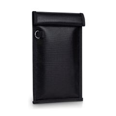 Fireproof RFID Phone Case OTN-27 with Signal Blocker 27x12.3 cm - Black