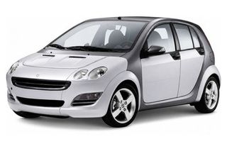 Smart ForFour 2006 1.1 76hp ΑΕΡΙΟ! ΕΥΚΑΙΡΙΑ! €5/100χλμ. Ζάντες, Alpine audio-thumb-14