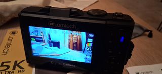 Lamtech 5K Flip Digital Camera Wi-Fi Black (Ολοκαίνουργια / 1 ημέρας με Απόδειξη-Εγγύηση)