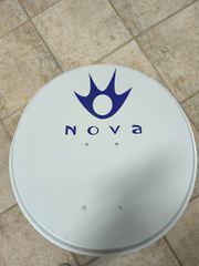 Σύστημα δορυφορικής λήψης NOVA, πιάτο 60 cm, στηρίγματα κλπ, καινούργιο