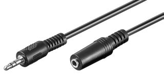 GOOBAY προέκταση καλωδίου ήχου 3.5mm 50432, 3 pin, 3m, μαύρο