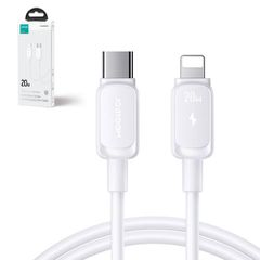 Joyroom Type-C - Καλώδιο Lightning Multi-Color Series Cable A14, 30W, 480mb/s, 1,2m, Λευκό (S-CL020A14)