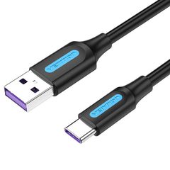 CABLE USB-C TO USB2.0/1.5M BLACK CORBG VENTION