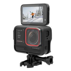 Plastic Cage PULUZ for Insta360 Ace Pro (black)-thumb-1