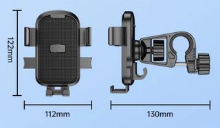 Βάση στήριξης smartphone ποδηλάτου/μοτοσυκλέτας - YC-D2 - 811870 - Pink-thumb-1