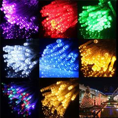 Φώτα led 140 λαμπάκια με λευκό καλώδιο 0528 - Μπλέ kat