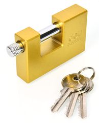 DELI λουκέτο τάκου με κλειδί DL508306, heavy duty, 60mm