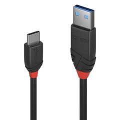 CABLE USB3.2 A-C 0.5M/BLACK 36915 LINDY