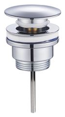 BRUNO βαλβίδα νιπτήρα Pop Up BRN-0313, 1-1/4", ανοξείδωτο ατσάλι, χρωμέ