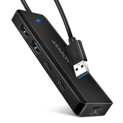 I/O HUB USB TRAVEL/0.19M HUE-C2A AXAGON