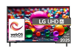 LG Smart Τηλεόραση 43" 43UA75003LA 4K UHD LED AI HDR (2025)