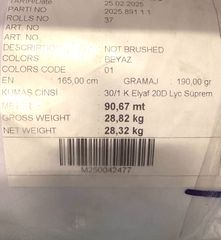 LYCRA SUPREM COTTON WHITE 190 gr.-thumb-3