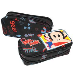 Κασετίνα Βαρελάκι Οβαλ Paul Frank Graffiti 23x10x6cm Gim 346-85141 50-3690