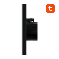 Smart Light Switch WiFi Avatto TS02-EU-B2 2 way (black)-thumb-2