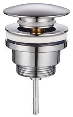 BRUNO βαλβίδα νιπτήρα Pop Up BRN-0312, 1-1/4", ορειχάλκινη, χρωμέ