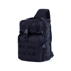 Επιχειρησιακό σακίδιο ώμου - One Strap - LZZ - 920006 - Black