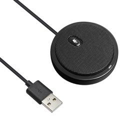 CMTECK επιτραπέζιο μικρόφωνο UM02, omnidirectional, USB, μαύρο