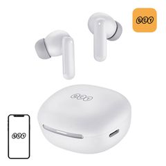 TWS QCY MeloBuds HT16 ακουστικά (λευκά)