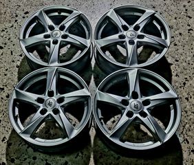 *Ζάντες αλουμινίου Brock από Renault Nissan Dacia, 16", 5x114.3, 4 τεμάχια
