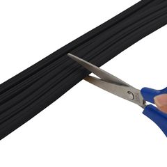 vidaXL Αυτοκόλλητη σφραγίδα παραθύρου Μαύρο 10 x 6 mm 50 m EPDM αφρός-thumb-5