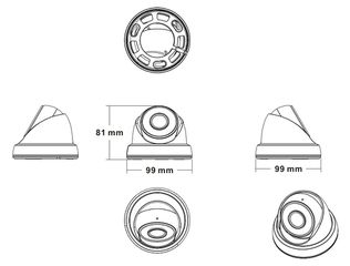 LONGSE υβριδική κάμερα LIRDLAHTC200FPE, 2.8mm, 5MP, IR έως 20m-thumb-2