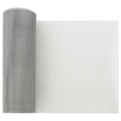 vidaXL Πλέγμα Οθόνης 20 x 1000 εκ. 20 Mesh Ανοξείδωτο Ατσάλι 201 Ασημί